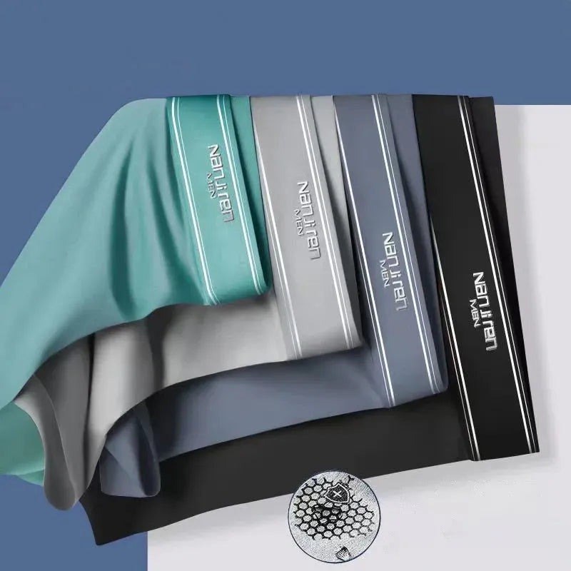 Kit 4 Cuecas Seda Ice Flex Men